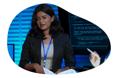 A cybersecurity company consultant working on a project for a client