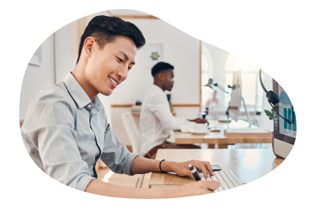 SEO and SEM consultants conducting web research. SEO and SEM consultants conducting web research.