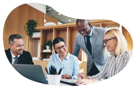 A group of lawyers in a conference.