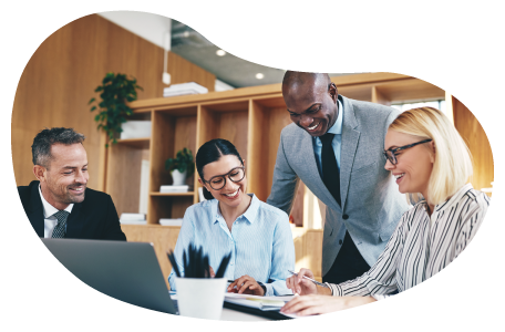 A group of lawyers in a conference. A group of lawyers in a conference.
