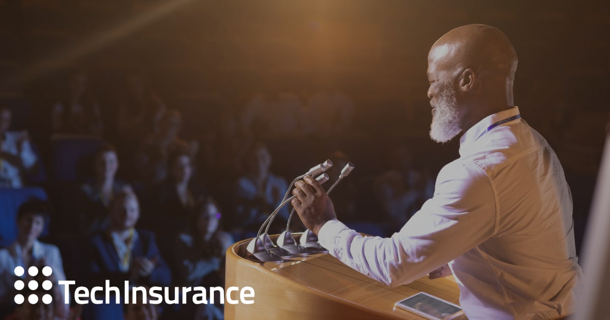 Public Speaker Insurance: Get A Free Quote | TechInsurance