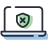 Cyber liability insurance icon Cyber liability insurance icon