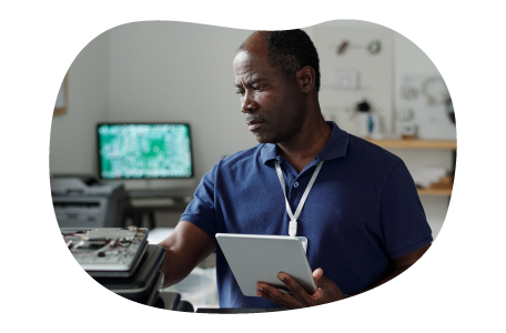 A building owner reviewing a quote for business interruption insurance.