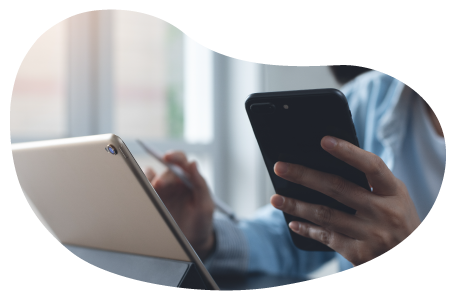 A small business owner calculating the cost of commercial property insurance.