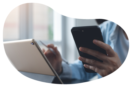 A small business owner calculating the cost of commercial property insurance. A small business owner calculating the cost of commercial property insurance.