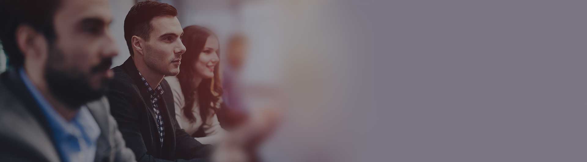 Business conference in a modern office.