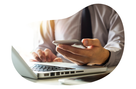 A small business owner calculating the cost of professional liability insurance. A small business owner calculating the cost of professional liability insurance.