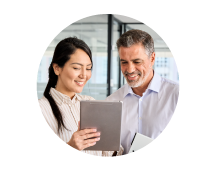 Business owners applying for insurance quotes. Business owners applying for insurance quotes.